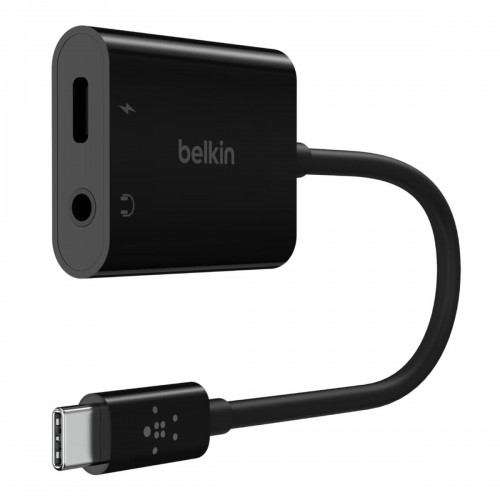 USB Centrmezgls Belkin Melns image 1