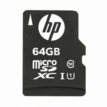 Карта памяти микро-SD с адаптером HP SDU64GBXC10HP-EF 64GB