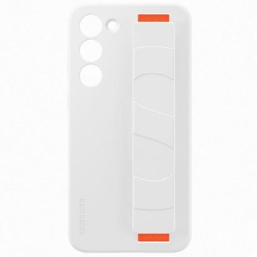 EF-GS916TWE Samsung Silicone Cover with Strap for Galaxy S23+ White