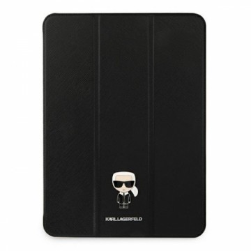 KLFC11OKMK Karl Lagerfeld Metal Saffiano Folio Cover for iPad Pro 11 Black