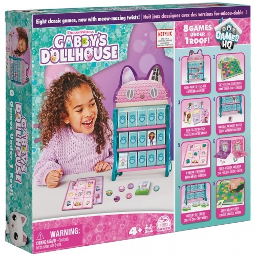 SPINMASTER GAMES spēle "Gabby's Dollhouse", 6065857 image 1