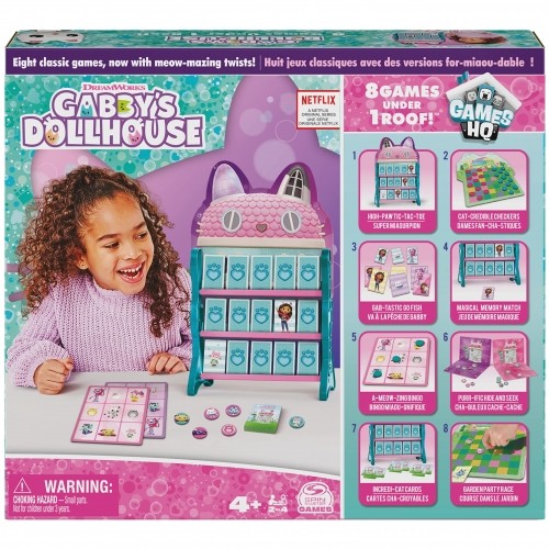 SPINMASTER GAMES spēle "Gabby's Dollhouse", 6065857 image 2
