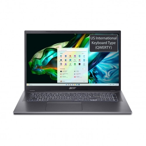 Acer Aspire 5 (A517-58M-562U) 17,3" Full-HD IPS, i5-1335U, 16GB RAM, 512GB SSD, Windows 11, US International Keyboard (QWERTY) image 1