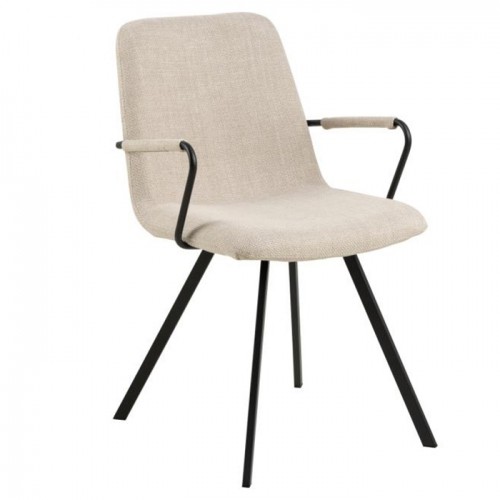 Krēsls SELINA 55.5x50.5xH85cm bēšs image 1