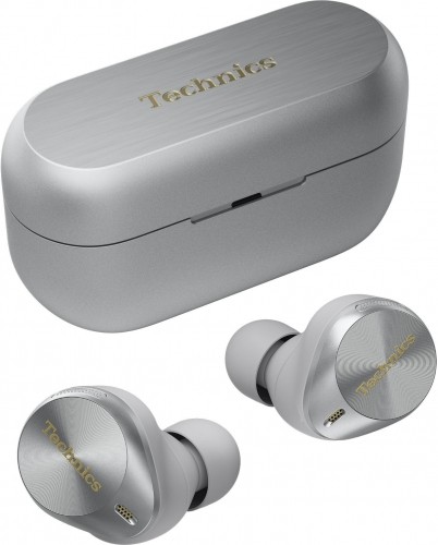 Technics wireless earbuds EAH-AZ80E-S, silver image 1