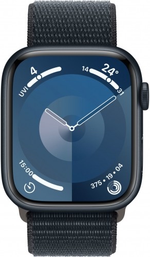 Apple Watch 9 GPS + Cellular 45mm Sport Loop, midnight (MRMF3ET/A) image 2