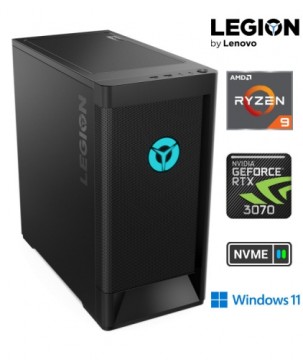 Lenovo Legion T5 26AMR5 Ryzen 9 5900X 32GB 1TB SSD RTX 3070 Ti Windows 10