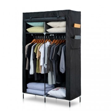Herzberg Home & Living Herzberg HG-8012: Storage Wardrobe Black