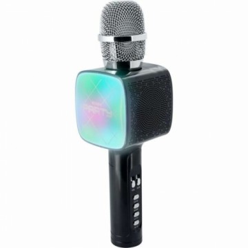 Karaoke Mikrofonu BigBen Party PARTYBTMIC2BK Melns