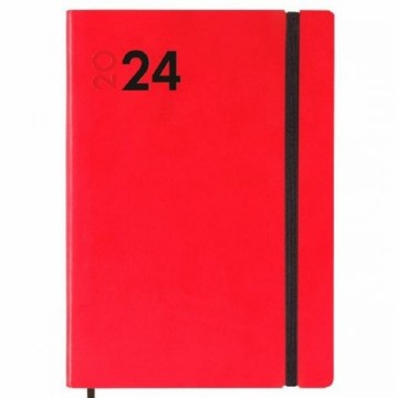 Расписание Finocam Dynamic Mara 2024 Красный A5 14 x 20,4 cm