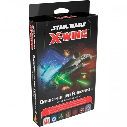 Asmodee Star Wars: X-Wing 2. Edition - Draufgänger und Fliegerasse II, Tabletop image 1