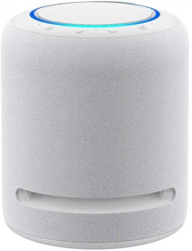 Amazon smart speaker Echo Studio, white image 1