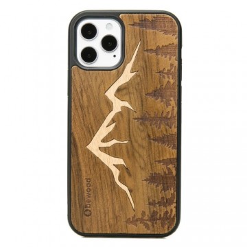 Apple Wooden case for iPhone 12|12 Pro Bewood Imbuia Mountains