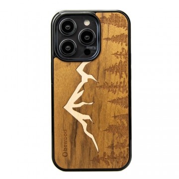 Apple Wooden case for iPhone 14 Pro Bewood Mountains Imbuia