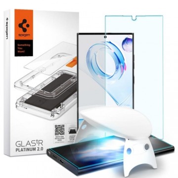 Samsung TEMPERED GLASS Spigen GLAS.TR PLATINUM GALAXY S23 ULTRA CLEAR