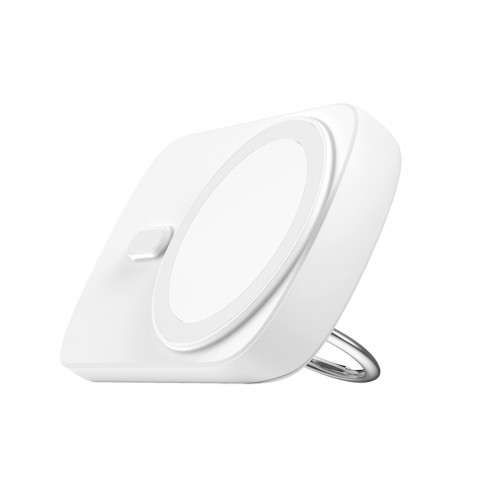 Joyroom inductive power bank 6000mAh with ring and stand up to 20W white (JR-W030) image 2