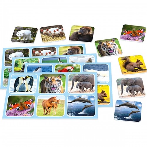 Spēlētāji Schmidt Spiele Zoo Lotto dzīvnieki image 3
