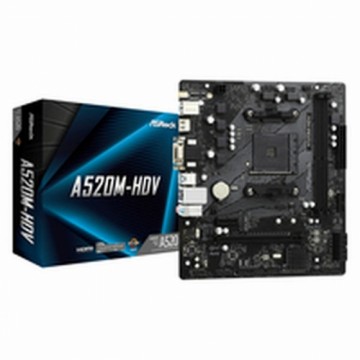 Mātesplate ASRock A520M-HDV AMD AM4 AMD