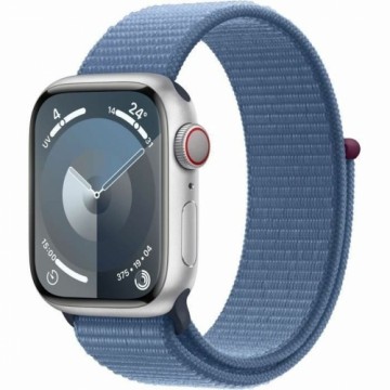 Умные часы Apple Series 9 Синий Серебристый 45 mm