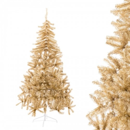 Bigbuy Christmas Jaungada eglīte Bronza Metāls Plastmasa 210 cm image 2