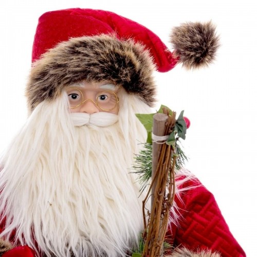 Bigbuy Christmas Ziemassvētku Nieciņš Sarkans Daudzkrāsains Polirezīns Audums 80 cm image 3
