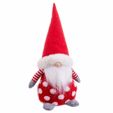 Bigbuy Christmas Ziemassvētku Nieciņš Sarkans Daudzkrāsains Koks Smiltis Audums 35 cm