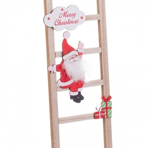 Bigbuy Christmas Новогоднее украшение Разноцветный Деревянный лестница Дед Мороз 12 x 1,8 x 42 cm image 2