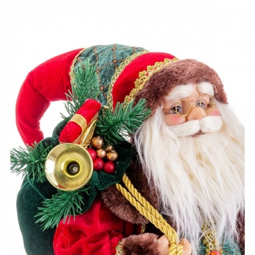 Bigbuy Christmas Ziemassvētku Nieciņš Sarkans Daudzkrāsains Plastmasa Polirezīns Audums 60 cm image 2