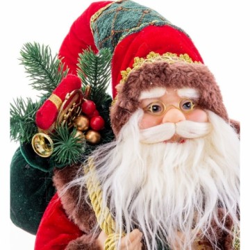 Bigbuy Christmas Ziemassvētku Nieciņš Sarkans Daudzkrāsains Plastmasa Polirezīns Audums 45 cm