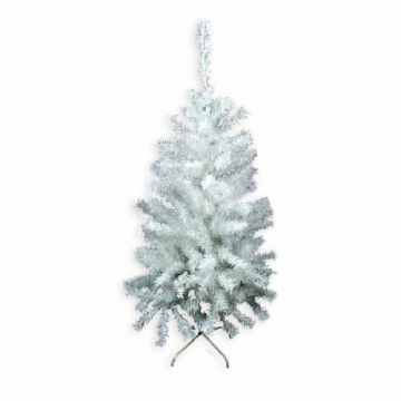 Bigbuy Christmas Jaungada eglīte Balts Daudzkrāsains PVC Metāls Polietilēns 80 x 80 x 150 cm