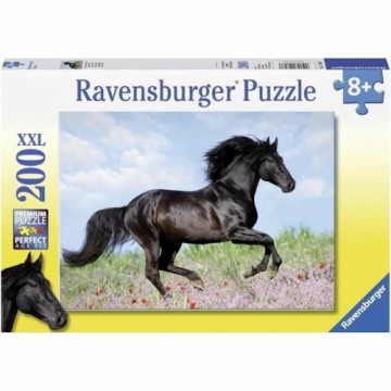 Puzle un domino komplekts Ravensburger 12803 Black Stallion XXL 200 Daudzums