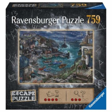 Puzle un domino komplekts Ravensburger 17528 Escape - Treacherous Harbor 759 Daudzums