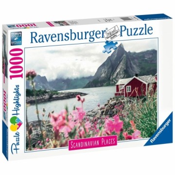 Puzle un domino komplekts Ravensburger 16740 Lofoten - Norway 1000 Daudzums