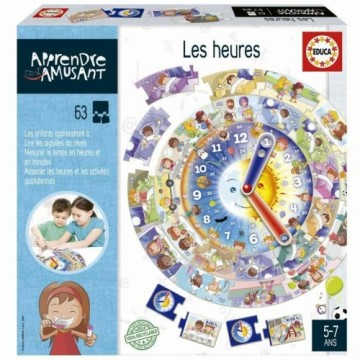 Izglītojošā Spēle Educa Les heures (FR)