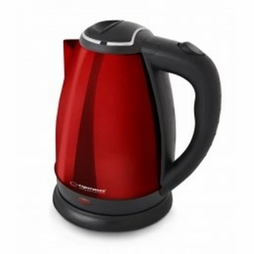 Чайник Esperanza EKK113R Чёрный Красный Нержавеющая сталь Пластик 1800 W 1,8 L