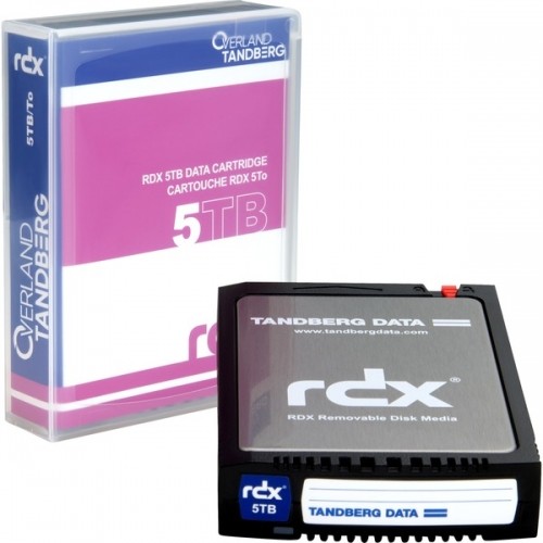Tandberg RDX Cartridge 5 TB, Wechselplatten-Medium image 1