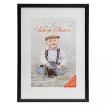 Victoria Collection Photo frame Aluminium 15x21, black