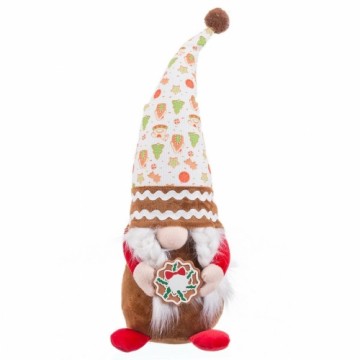 Bigbuy Christmas Новогоднее украшение Разноцветный песок Ткань девочка 13 x 12 x 42 cm