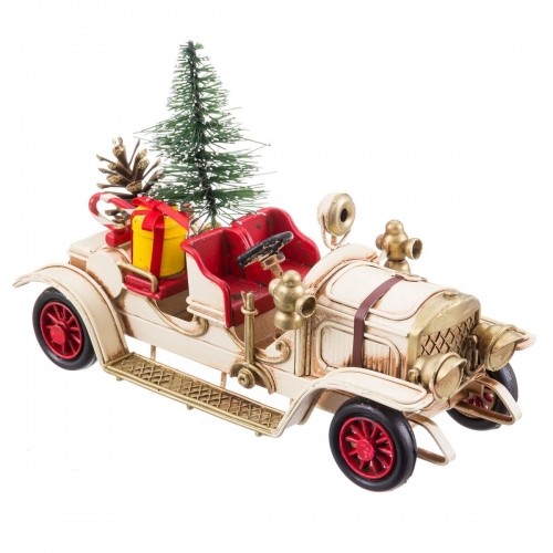 Bigbuy Christmas Ziemassvētku Nieciņš Daudzkrāsains Metāls Automobilis 17,5 x 7 x 10,5 cm image 1