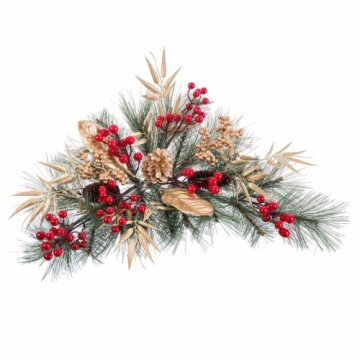 Bigbuy Christmas Durvju Pakaramais Ziemassvētki Daudzkrāsains Bronza Plastmasa 60 cm