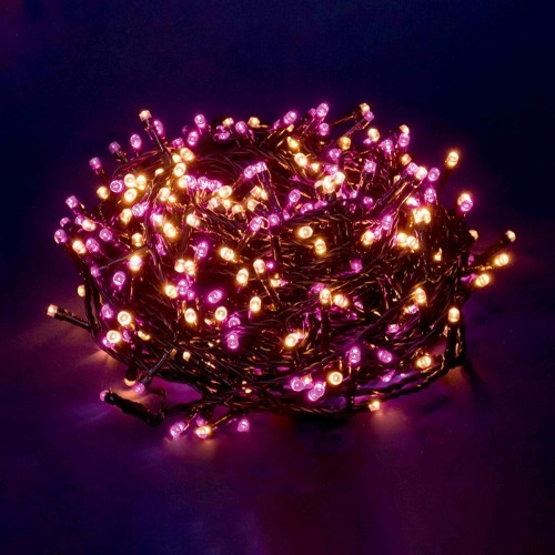 Bigbuy Christmas LED gaismu vītne 5 m Daudzkrāsains Rozā 3,6 W image 2