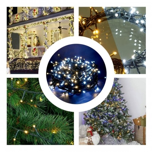 Bigbuy Christmas LED gaismu vītne 5 m Balts 3,6 W Ziemassvētki image 2