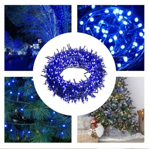 Bigbuy Christmas LED gaismu vītne 5 m Zils Balts 3,6 W Ziemassvētki image 2