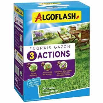 Augu fertilizētājs Algoflash 3 actions 3 Kg