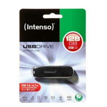 USВ-флешь память INTENSO Speed Line USB 3.0 128 GB Чёрный 128 Гб USВ-флешь память