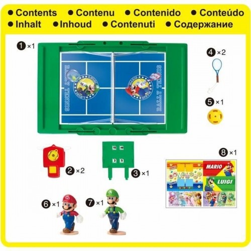 Spēlētāji EPOCH D'ENFANCE Super Mario Rally Tennis (FR) Daudzkrāsains image 2