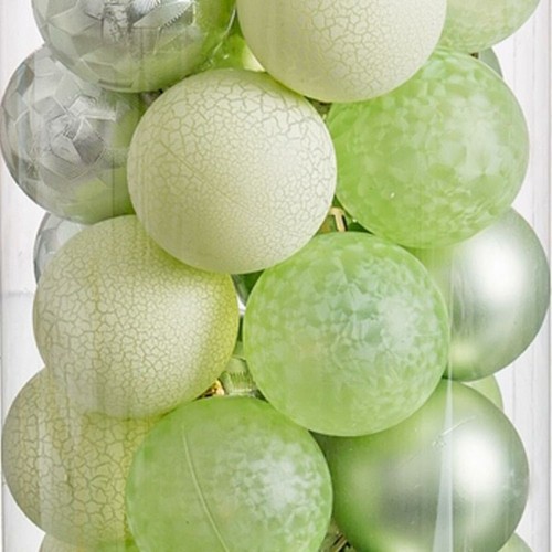 Bigbuy Christmas Ёлочные шарики Зеленый 6 x 6 x 6 cm (40 штук) image 2