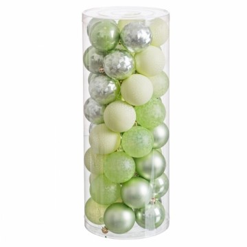 Bigbuy Christmas Ёлочные шарики Зеленый 6 x 6 x 6 cm (40 штук)