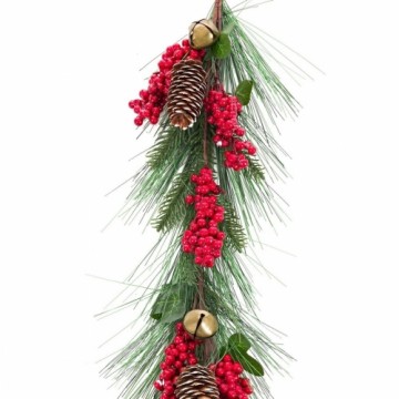 Bigbuy Christmas Новогодняя гирлянда Красный Зеленый Пластик Ананасы 140 cm