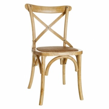 Bigbuy Home ēdamistabas krēsls Dabisks 46 x 42 x 87 cm